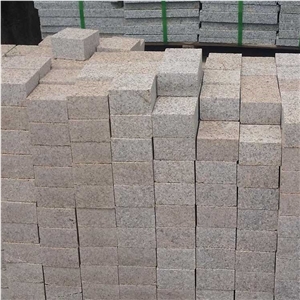 Flamed G682 Yellow Rusty Granite Paving Stone