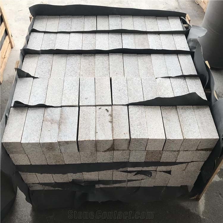 Flamed G682 Yellow Rusty Granite Paving Stone