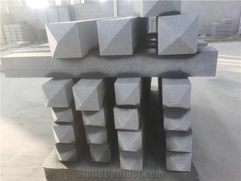 Sd-G654 Dark Grey Granite American Pillars Columns