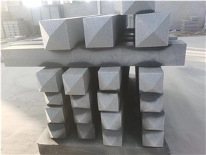 Sd-G654 Dark Grey Granite American Pillars Columns