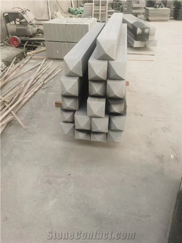 Sd-G654 Dark Grey Granite American Pillars Columns