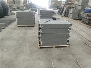 Sd G654 Dark Grey Granite Stepping Stones Stairs