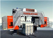 7.3Mm 76 Wires T-REX MWS  Multi-Wire Sawing Machine For Granite