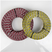 Diamond Wire-Saw For Squaring & Profiling Granite Blocks