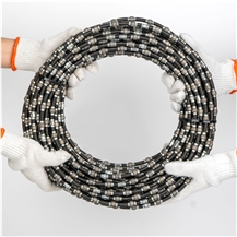 High Efficiency Cutting Diamond Wire Saw For Granite Cutting