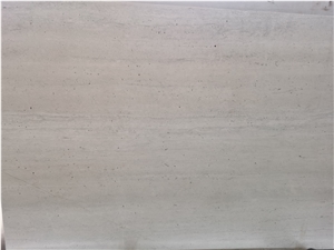 Chinese White Travertine Slabs White Liner Trvertine