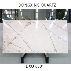 DXQ6501 Carrara White Artificial Stone Large Size