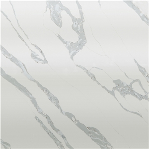 DXQ6523 Calacatta Grey Quartz Stone 20 Mm Polished