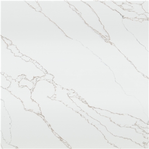 DXQ8015 Calacatta Thin Golden Vein Quartz