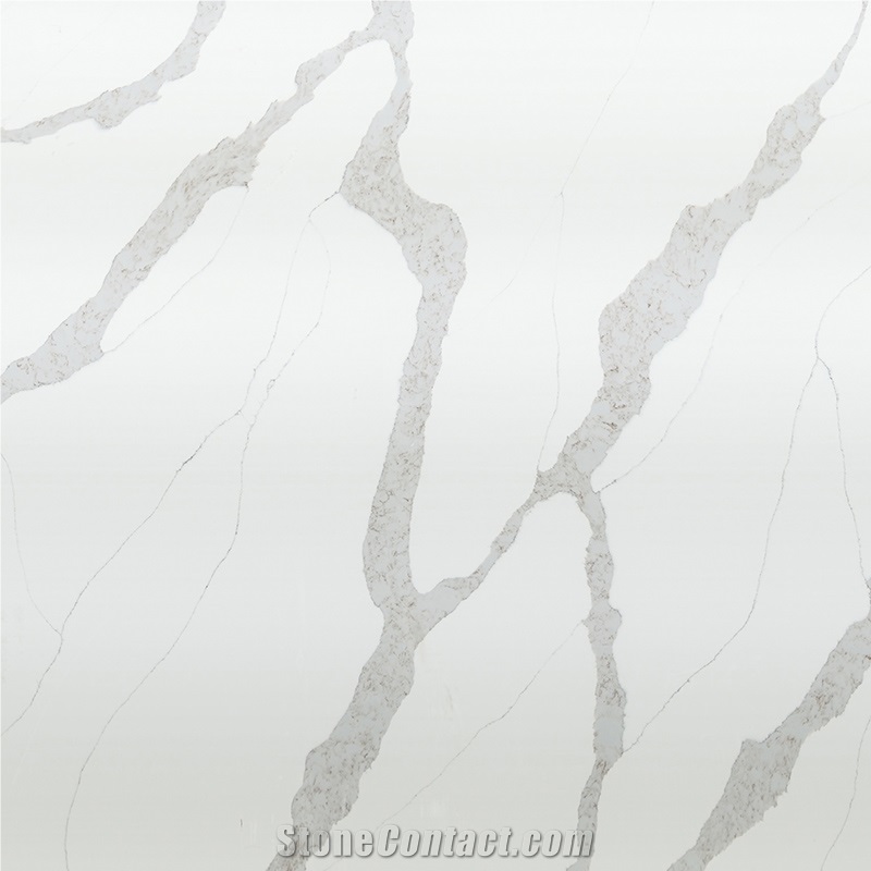 DXQ8027 Carrara Gold Artificial Quartz Stone