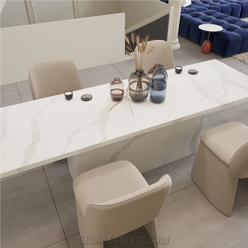 DXQ8027 Carrara Gold Artificial Quartz Stone