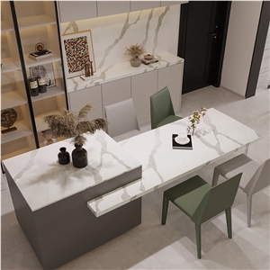DXQ8027 Carrara Gold Artificial Quartz Stone