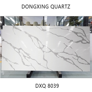 DXQ8039 Calacatta Gold High Temperature Resistance Quartz