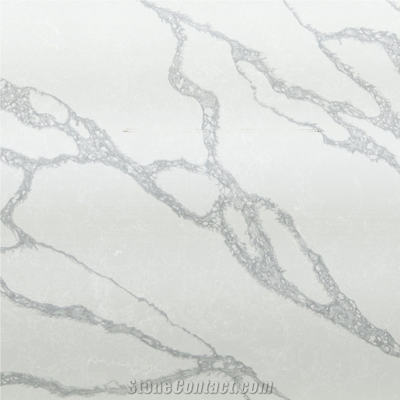 DXQ8042 Calacatta Gray Vein Modern Quartz