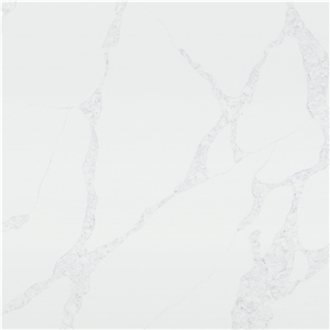 DXQ9023 Calacatta Light Blue Vein Quartz Stone Tile