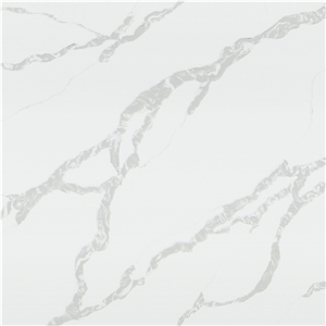 DXQ9033 Calacatta Gray Vein Artificial Marble Quartz Stone