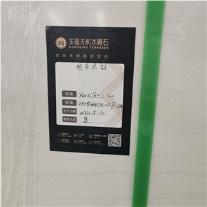 RD002 Super White Wood Inorganic Travertine Artificial Stone Slabs, Tiles