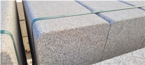 Yellow Granite Kerbs 100X30x34cm, Shotblasted, Edges R=2Cm