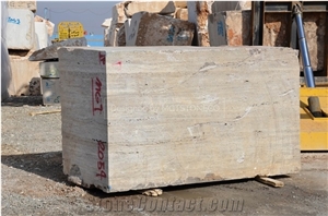 Hesar Titanium Travertine Blocks