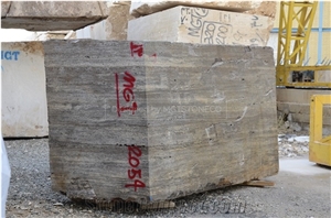 Hesar Titanium Travertine Blocks
