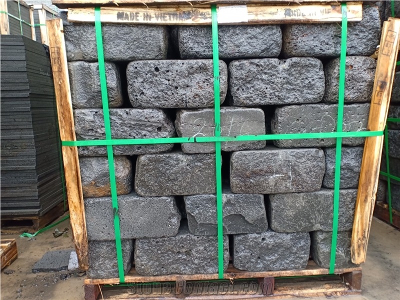 Basalt Wall Stone Tumbled