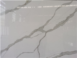 A1804b Calacatta Quartz Slabs