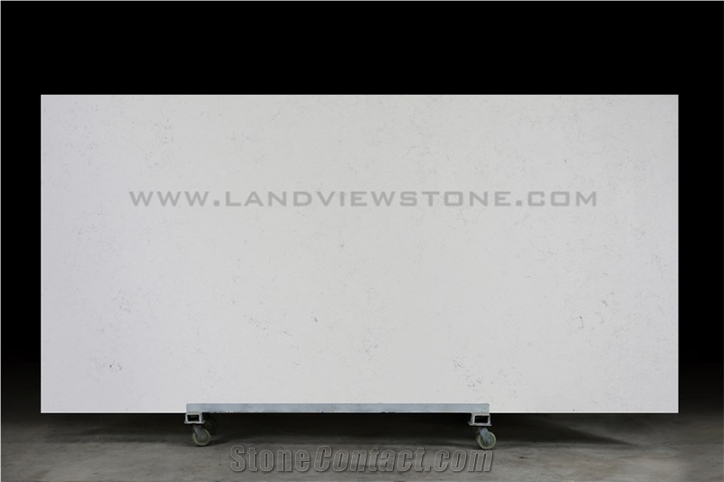 Cheap Bianco Carrara White Quartz Slabs