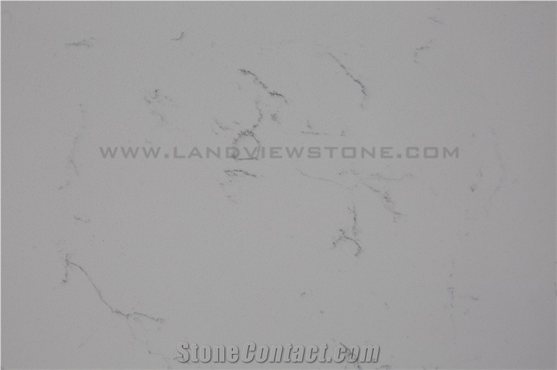 Cheap Bianco Carrara White Quartz Slabs