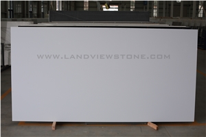 Super White Pure White Quartz Jumbo Slabs