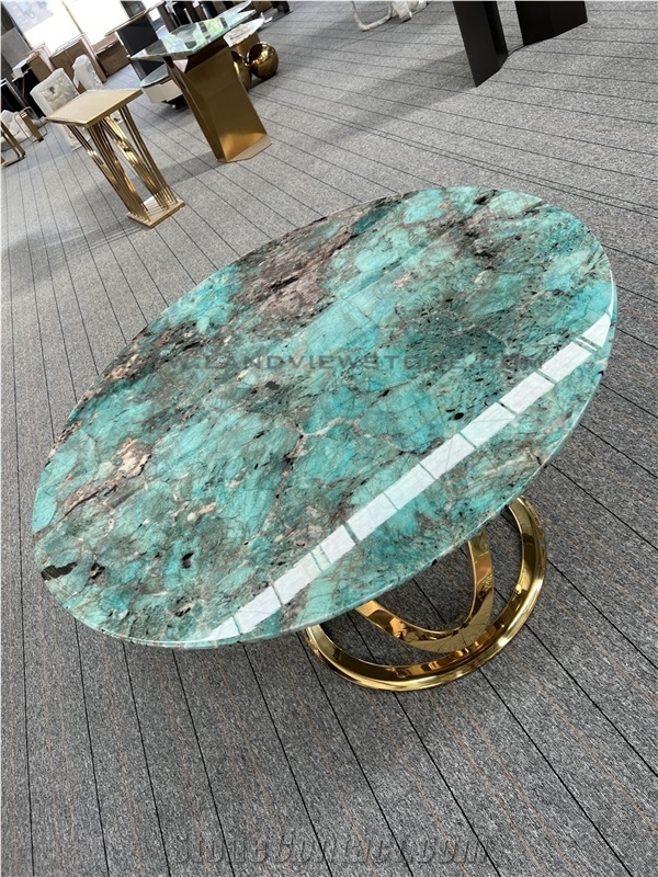 Amazon Green Quartzite Dinning Table Top