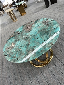 Amazon Green Quartzite Dinning Table Top Amazon Green Quartzite Dinning Table Top