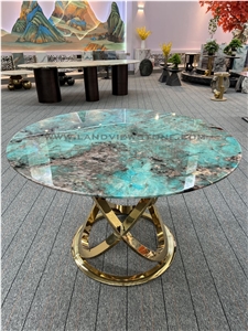 Amazon Green Quartzite Dinning Table Top