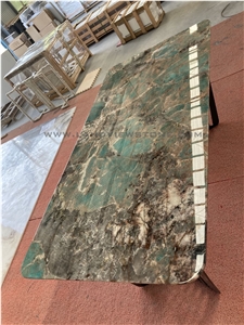 Amazon Green Quartzite Dinning Table Top