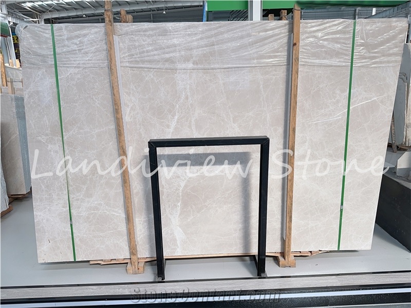 Hermes Beige Marble Bathroom Countertop