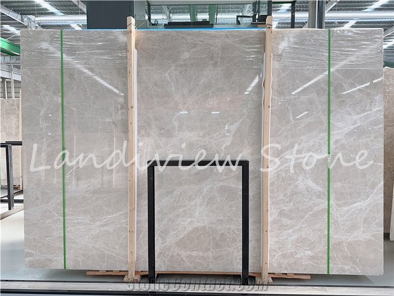 Hermes Beige Marble Bathroom Countertop