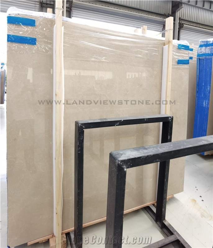 High Grade Burdur Beige Marble Slab Tile