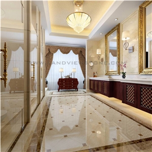 High Grade Burdur Beige Marble Slab Tile