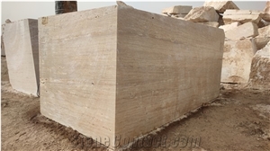 Light Beige Travertine Blocks