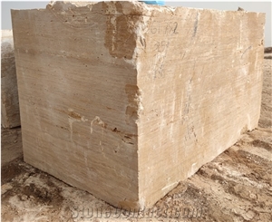 Light Beige Travertine Blocks