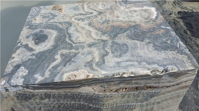 Gray Bubble Onyx Blocks