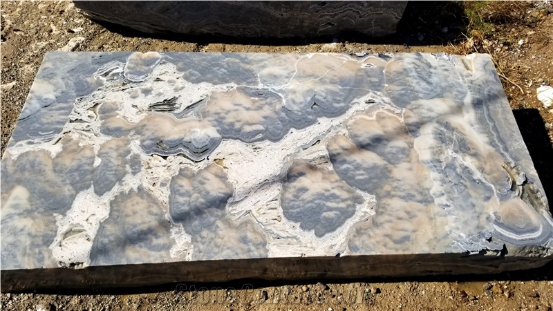 Gray Bubble Onyx Blocks