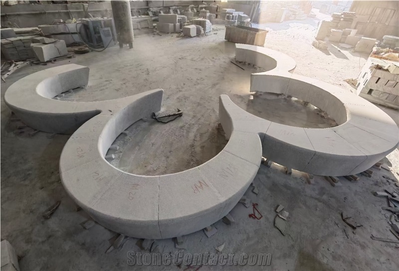 Hubei New G603 Granite Compass Paving Stone