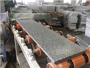 Light Grey Hubei New G603 Granite Full Bullnose Stair Steps
