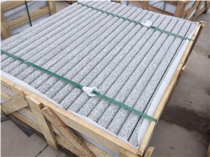 Light Grey Hubei New G603 Granite Full Bullnose Stair Steps