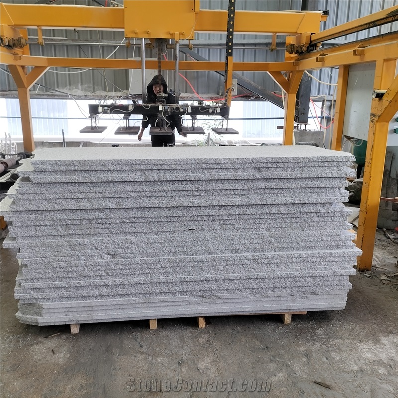 New Bacuo White G603 Granite Flamed Pavers