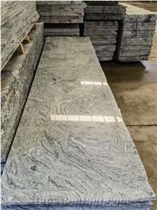 New Polished Sand Wave China Juparana Grey Granite