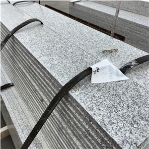 Polished Hubei Sesame White Granite Tiles