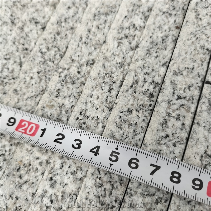 Polished Hubei Sesame White Granite Tiles