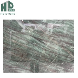 Natural Luxury Royal Green Emerald Quartzite Stone Slab