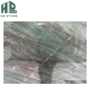 Natural Luxury Royal Green Emerald Quartzite Stone Slab